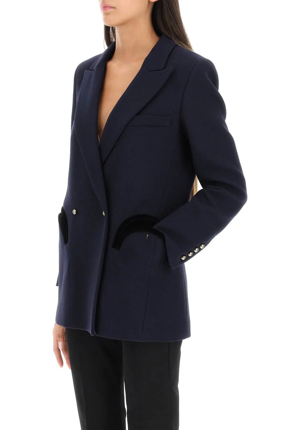 BLAZE MILANO resolute everynight essential wool blazer