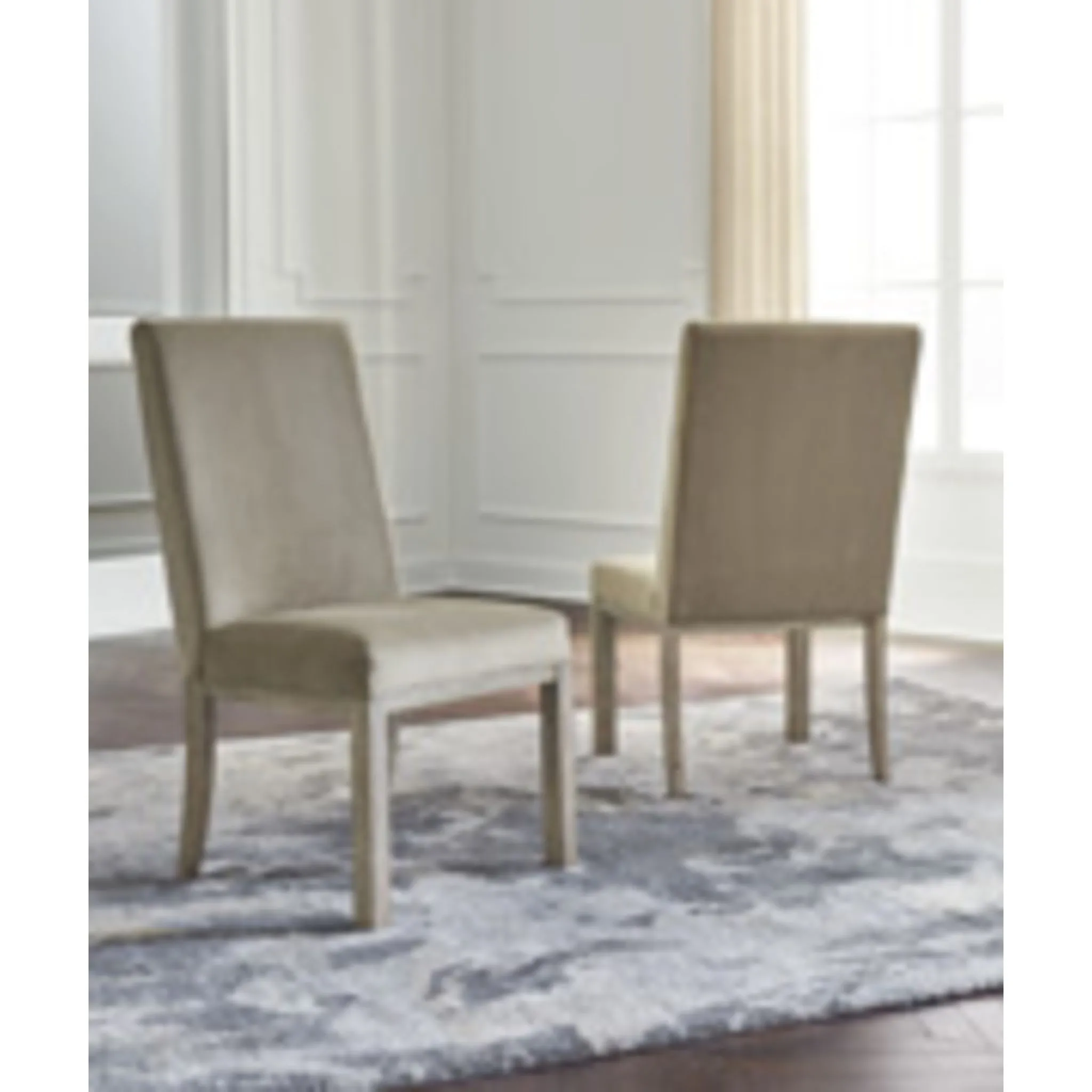 Chrestner Side Chair - Gray/Brown - (D983-01)