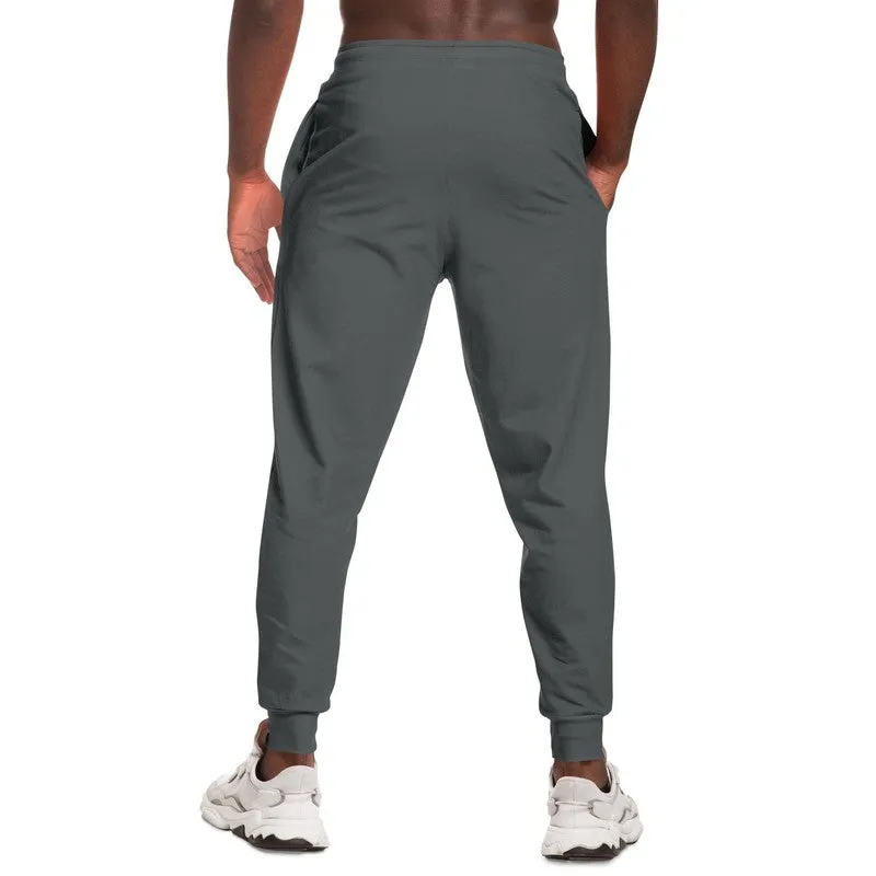 Dark Gray Joggers | Unisex | with PLUS sizes | Dark Pale Gray | C0M0Y0K80