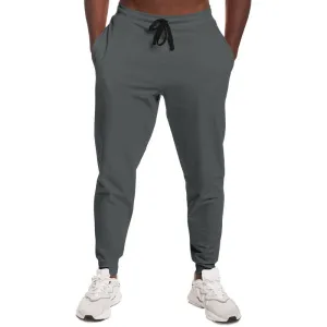 Dark Gray Joggers | Unisex | with PLUS sizes | Dark Pale Gray | C0M0Y0K80