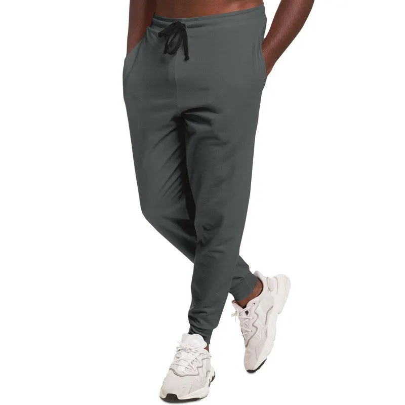 Dark Gray Joggers | Unisex | with PLUS sizes | Dark Pale Gray | C0M0Y0K80