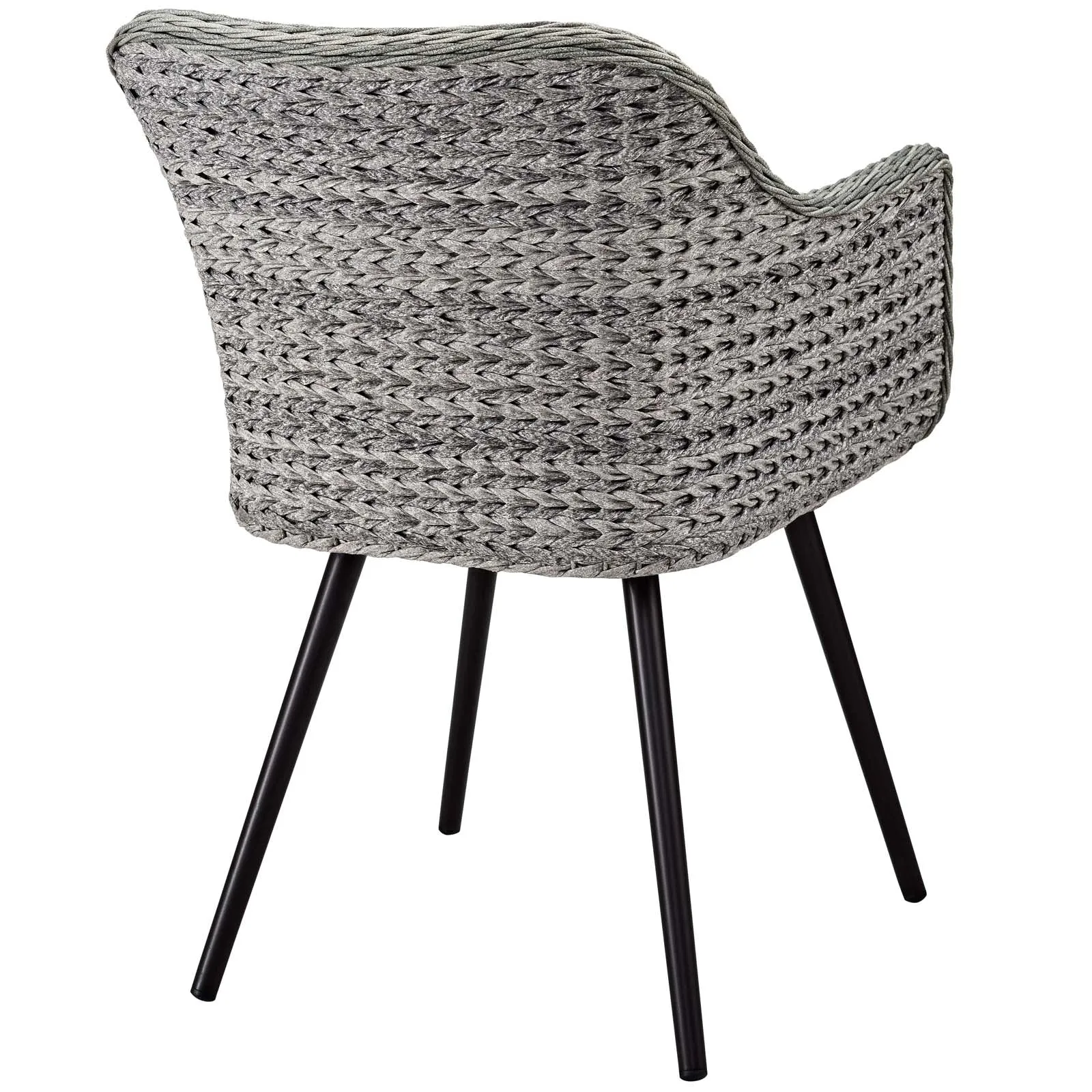 Endeavor Outdoor Patio Wicker Rattan Dining Armchair by Modway