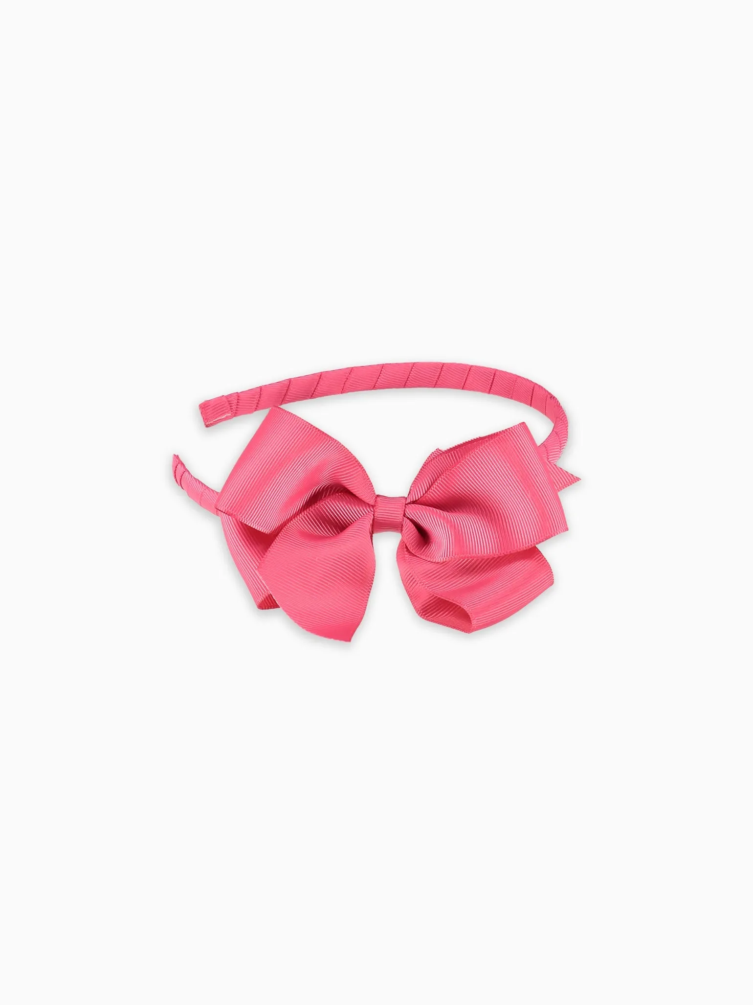 Fuchsia Big Bow Girl Headband