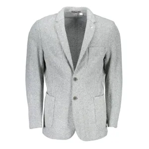 Gant Elegant Long-Sleeved Wool Blend Jacket