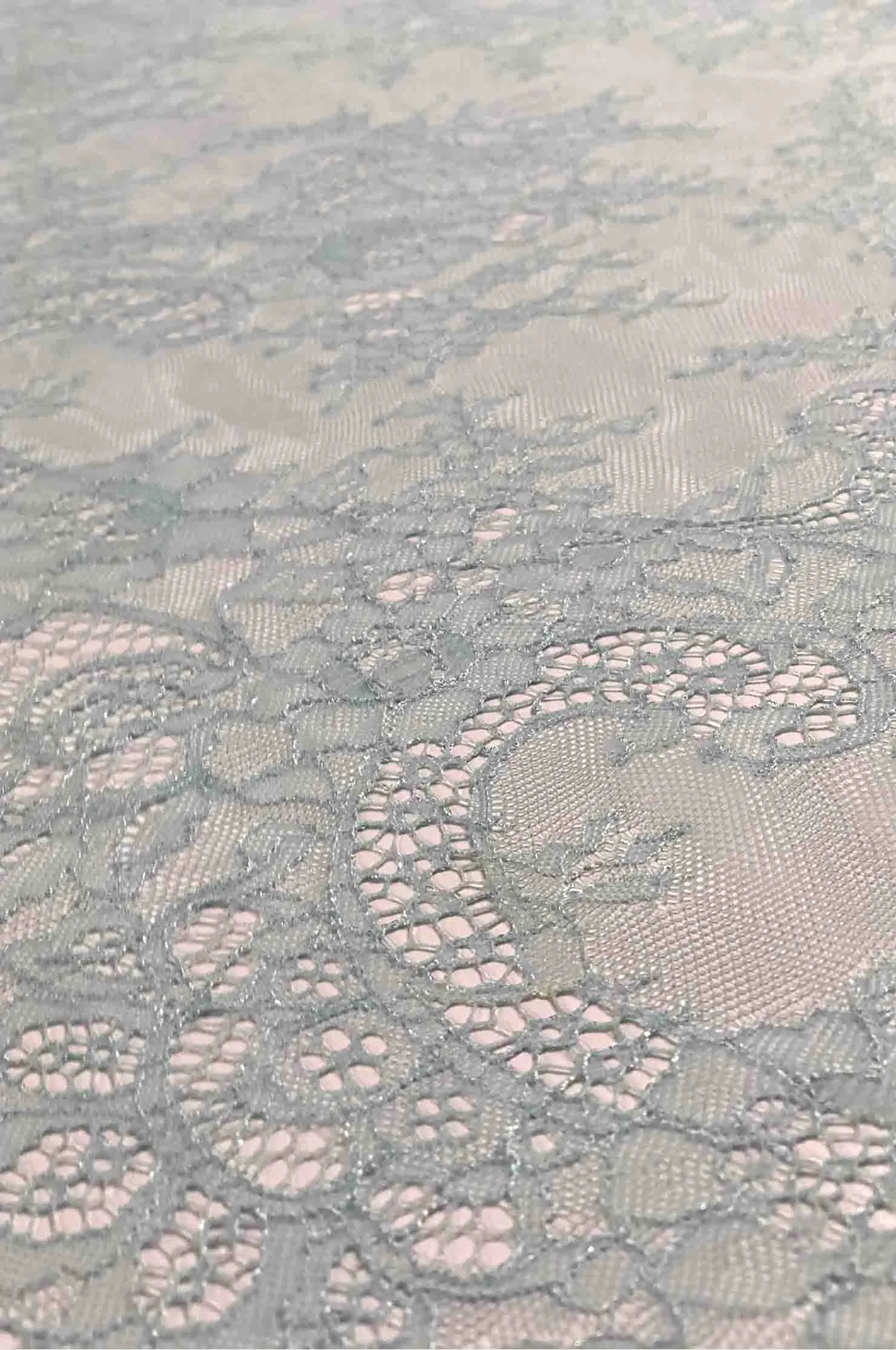 Icy Morn French Plain Lace FLP-002/22 Fabric