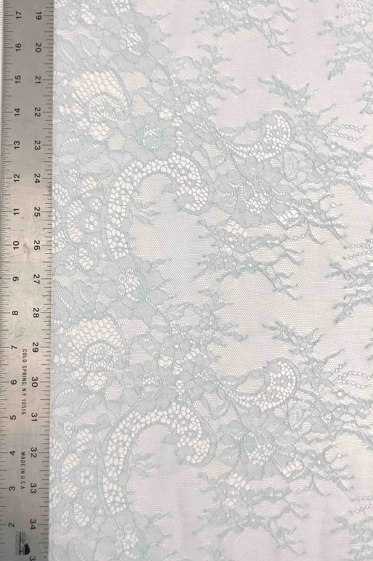 Icy Morn French Plain Lace FLP-002/22 Fabric