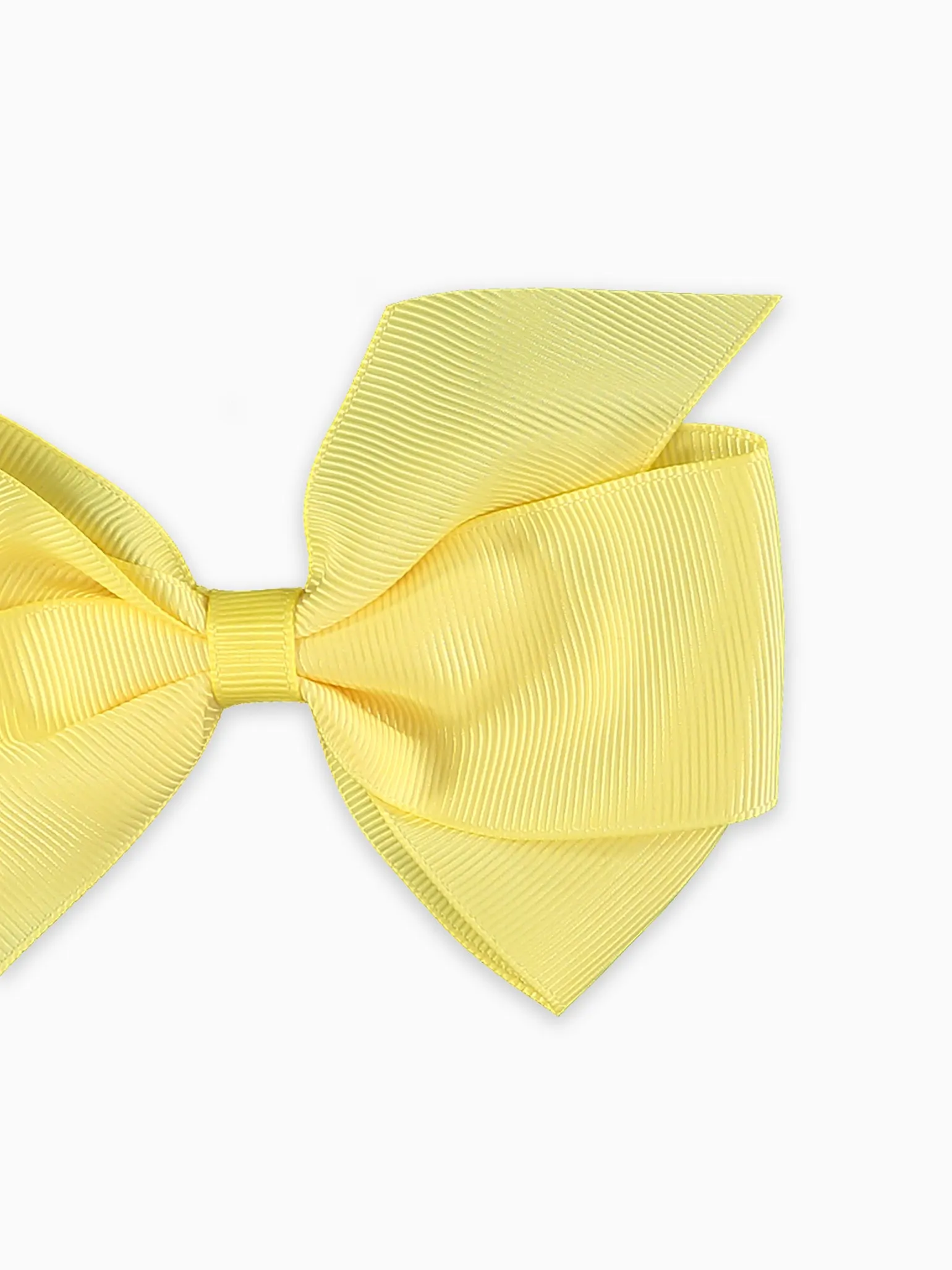 Lemon Big Bow Girl Clip