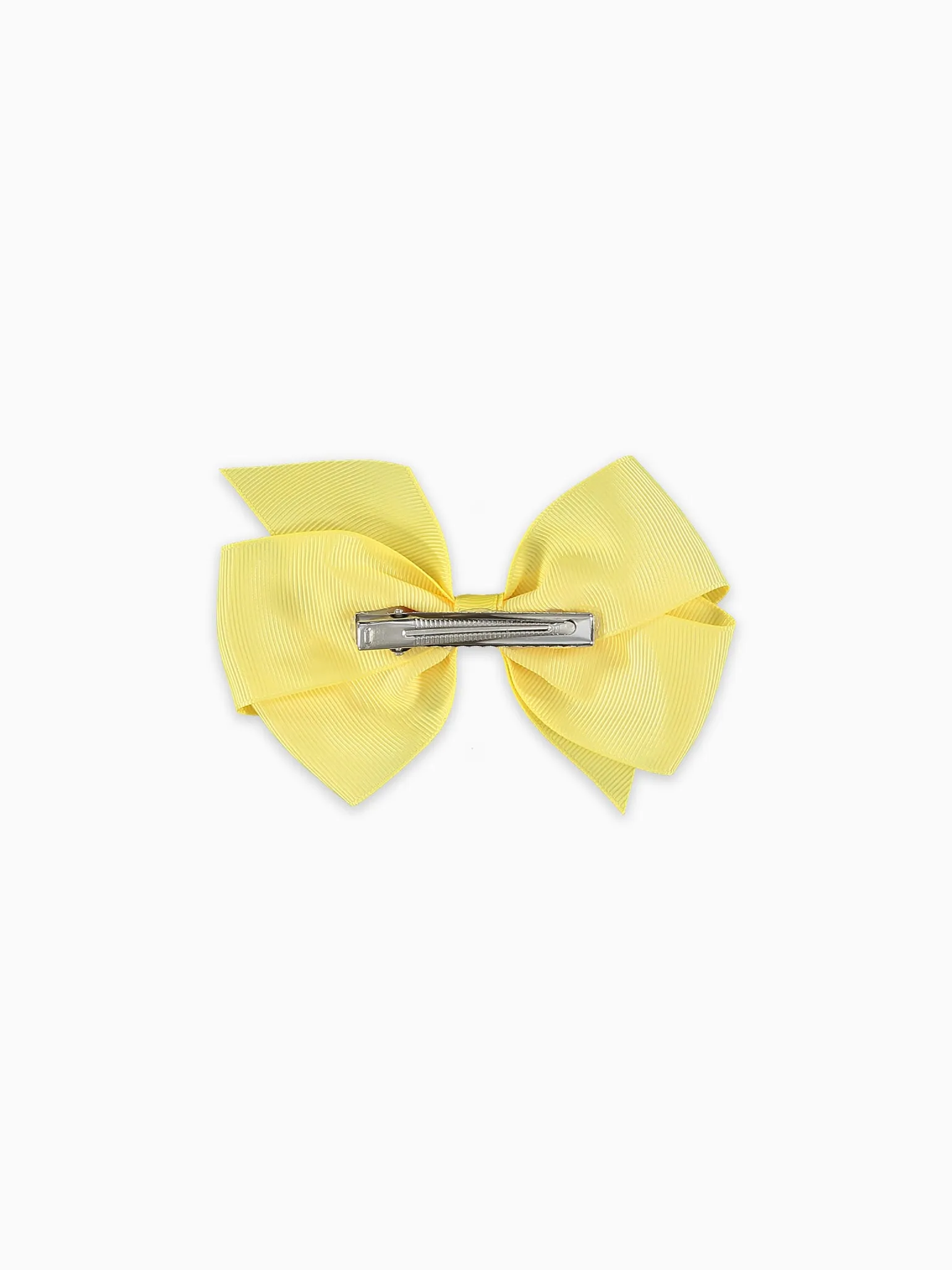 Lemon Big Bow Girl Clip