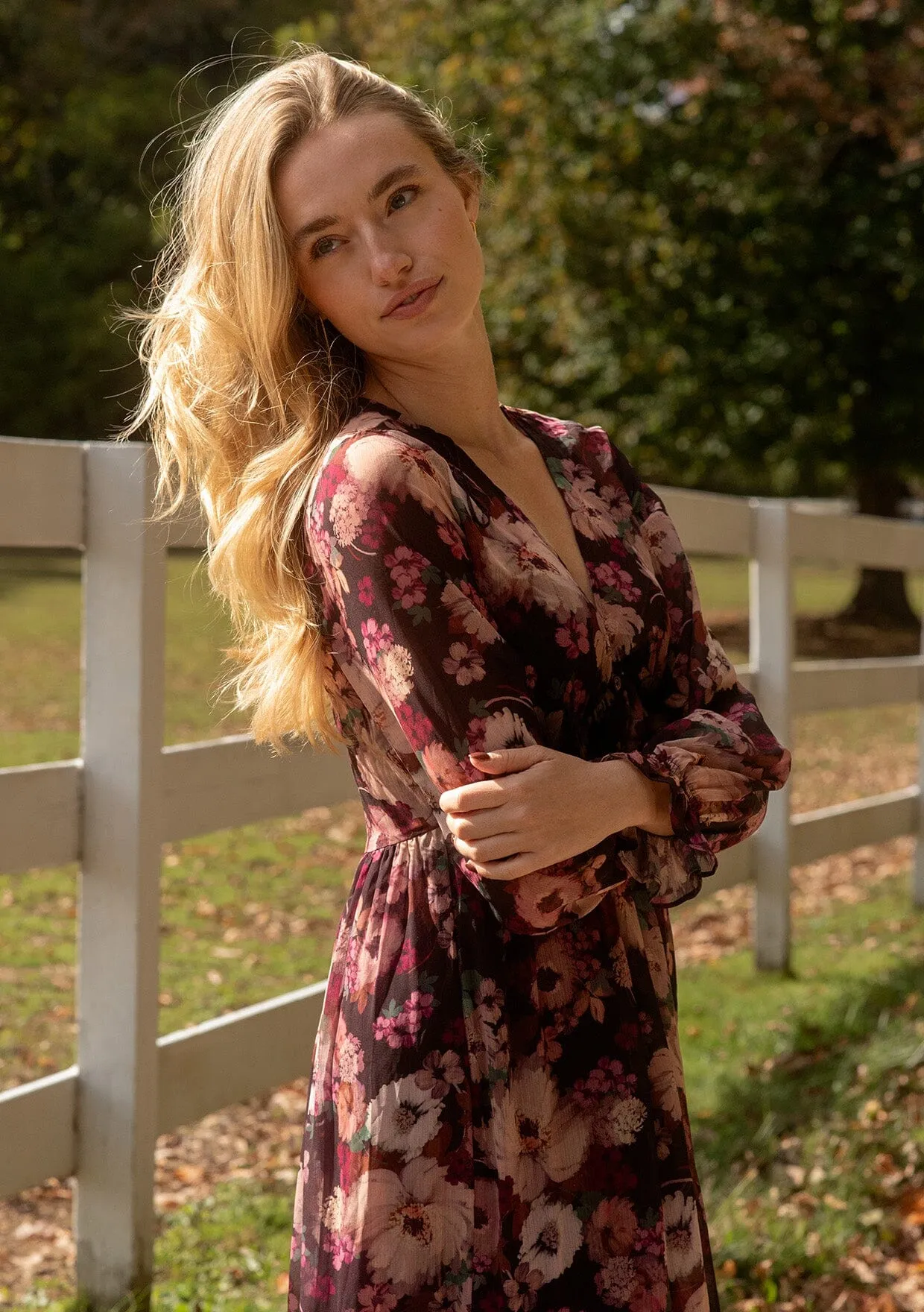 Lorinda Floral Maxi Dress