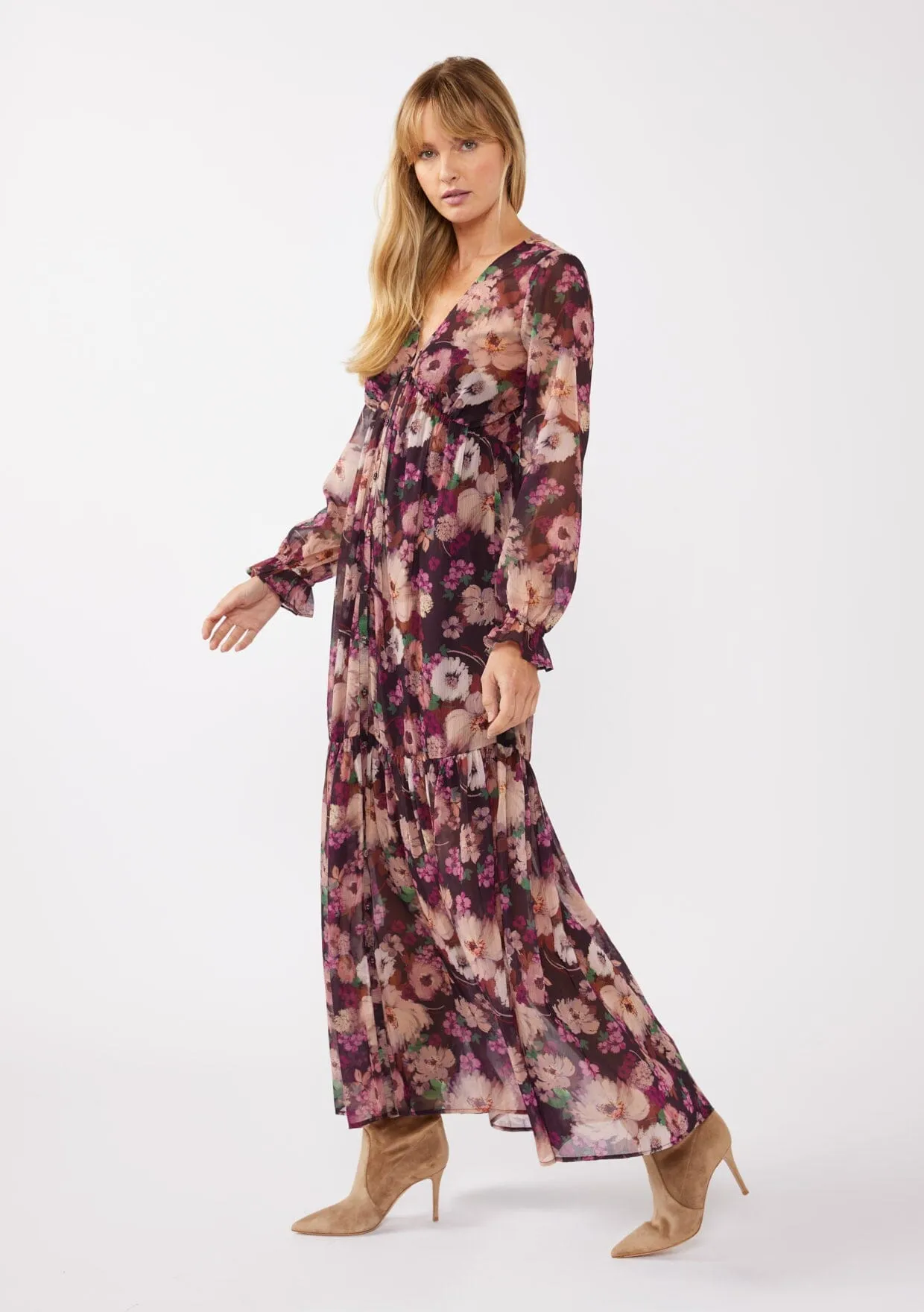 Lorinda Floral Maxi Dress