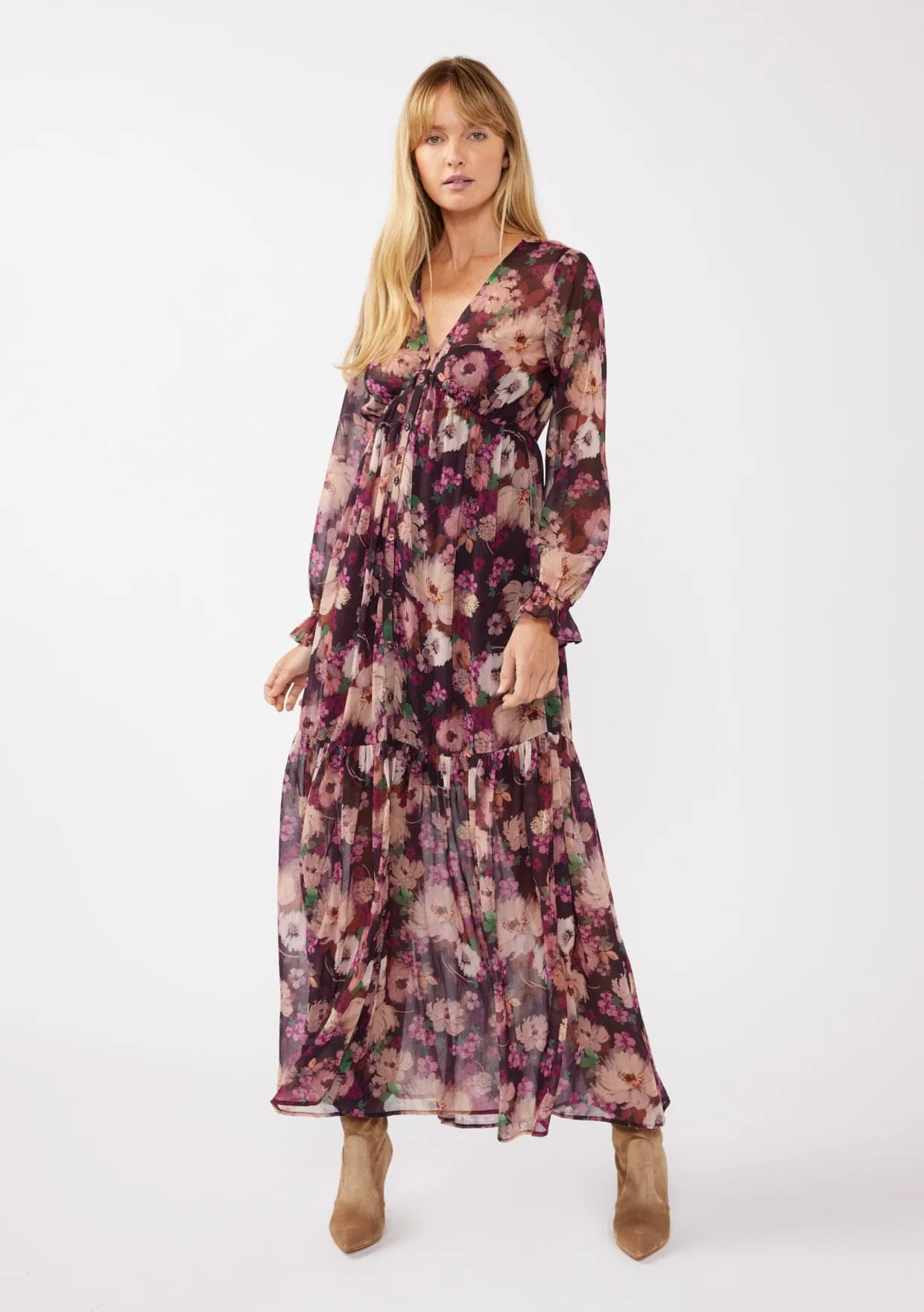 Lorinda Floral Maxi Dress