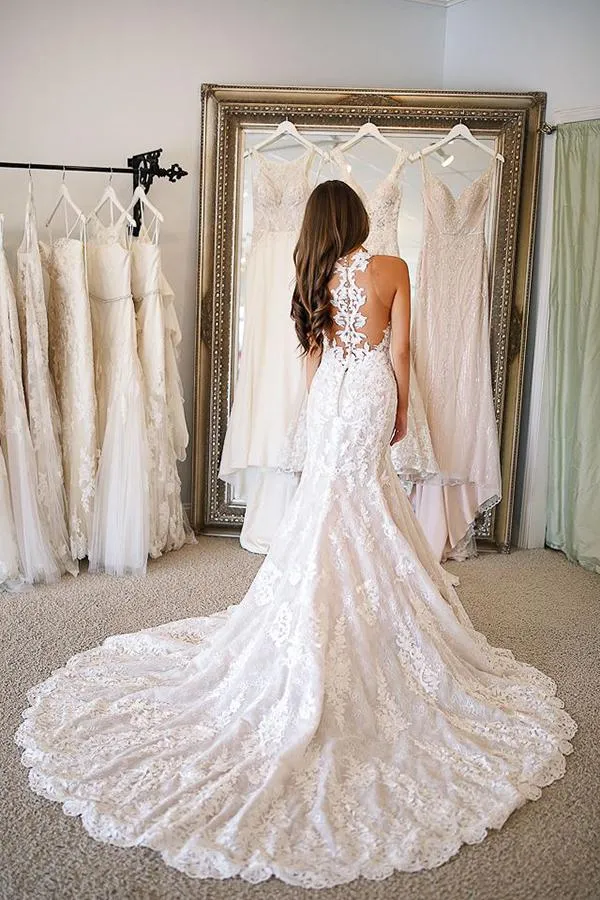 Mermaid Lace Wedding Dress