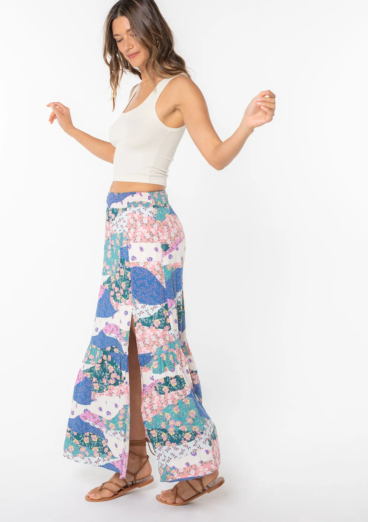 One Step Ahead Maxi Skirt