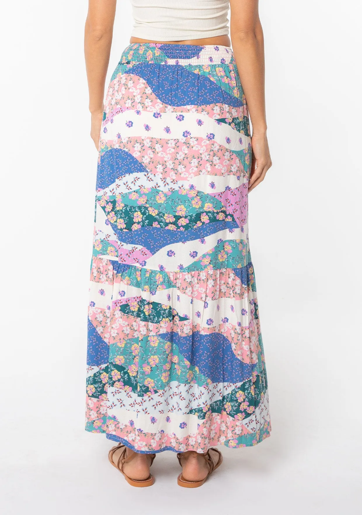 One Step Ahead Maxi Skirt