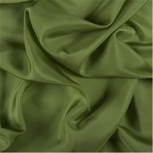 Runway Silks Apple Green Silk Crepe de Chine Fabric