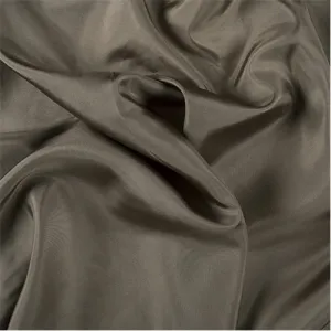 Runway Silks Dark Olive Silk Crepe de Chine Fabric