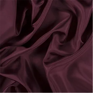 Runway Silks Wine Silk Crepe de Chine Fabric