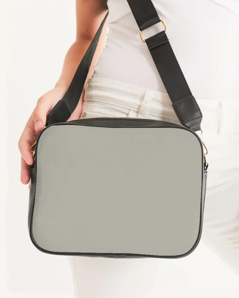 Shaded Pale Yellow Gray Crossbody Bag | C0M0Y10K30