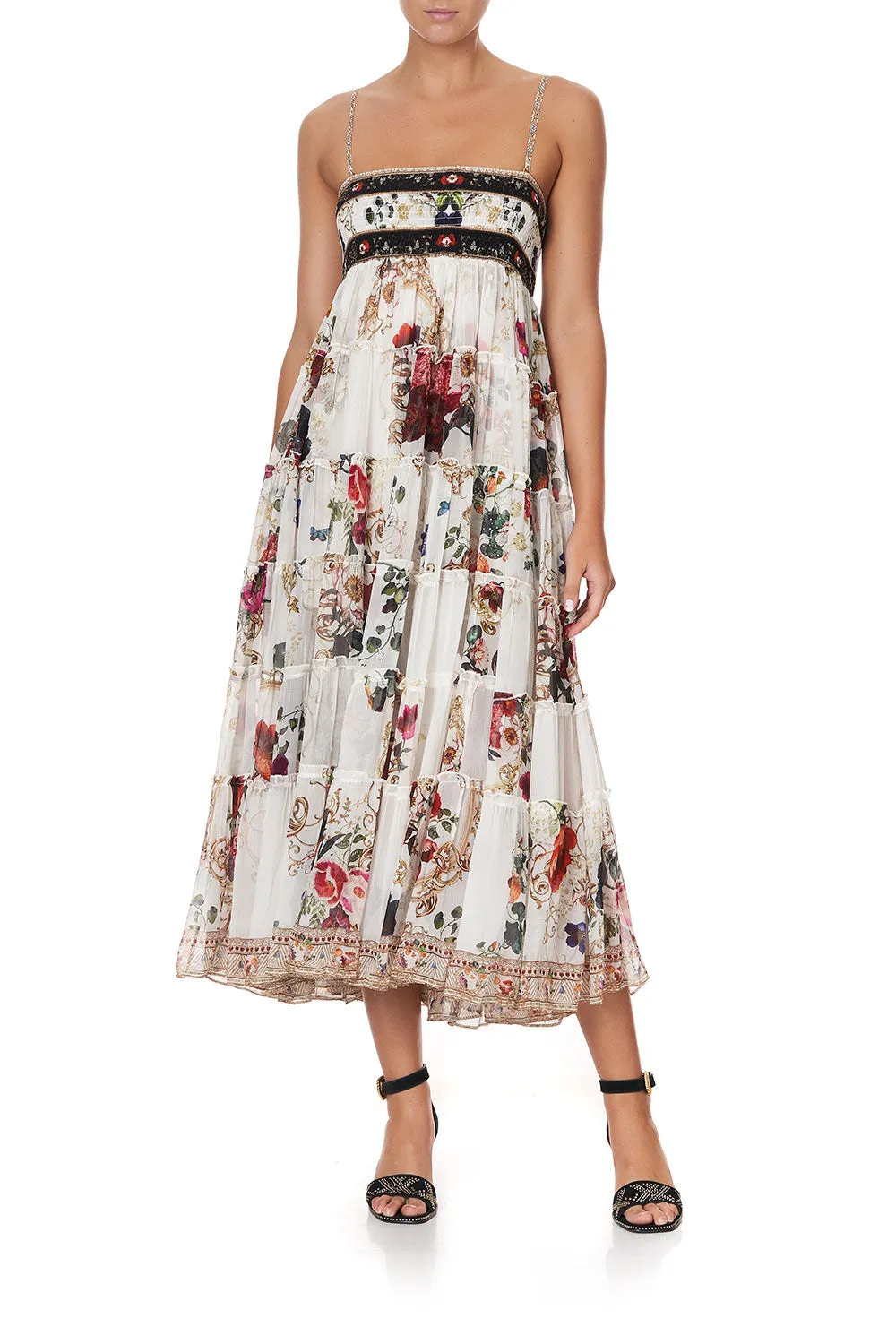 SHEER TIERED MAXI SKIRT FAIRY GODMOTHER