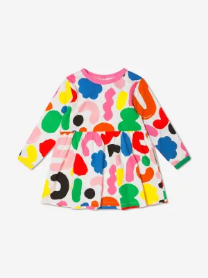 Stella McCartney Girls Long Sleeve Patterned Dress