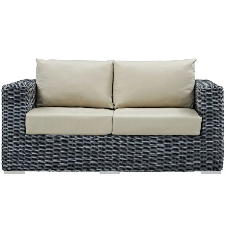 Summon Outdoor Patio Sunbrella Loveseat