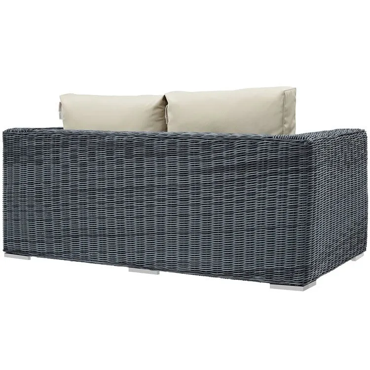 Summon Outdoor Patio Sunbrella Loveseat