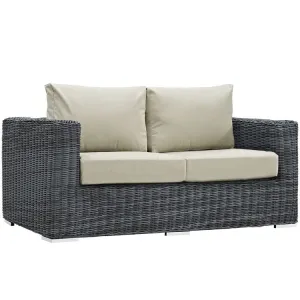 Summon Outdoor Patio Sunbrella Loveseat