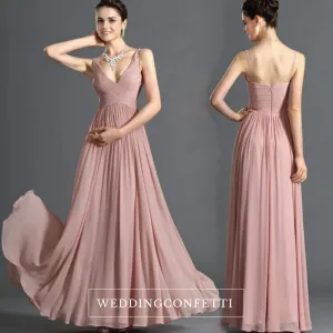 The Lorraine Chiffon Bridesmaid Dress (Customisable)